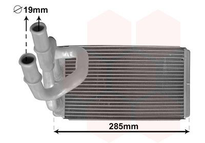  Radiador calefacción Nissan Navara 